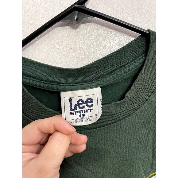 Vintage Lee Men's Green Bay Packers NFL Embroidered Logo Shirt Size L - Picture 3 of 3